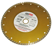 Алмазный диск для универсального реза ARTPOL Turbo